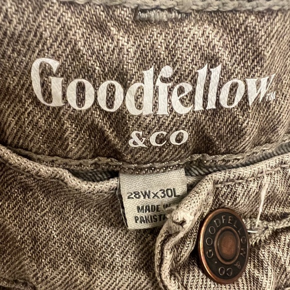 Men's Relaxed Fit Jeans - Goodfellow & Co™ Tan 28x30 - Picture 2 of 6